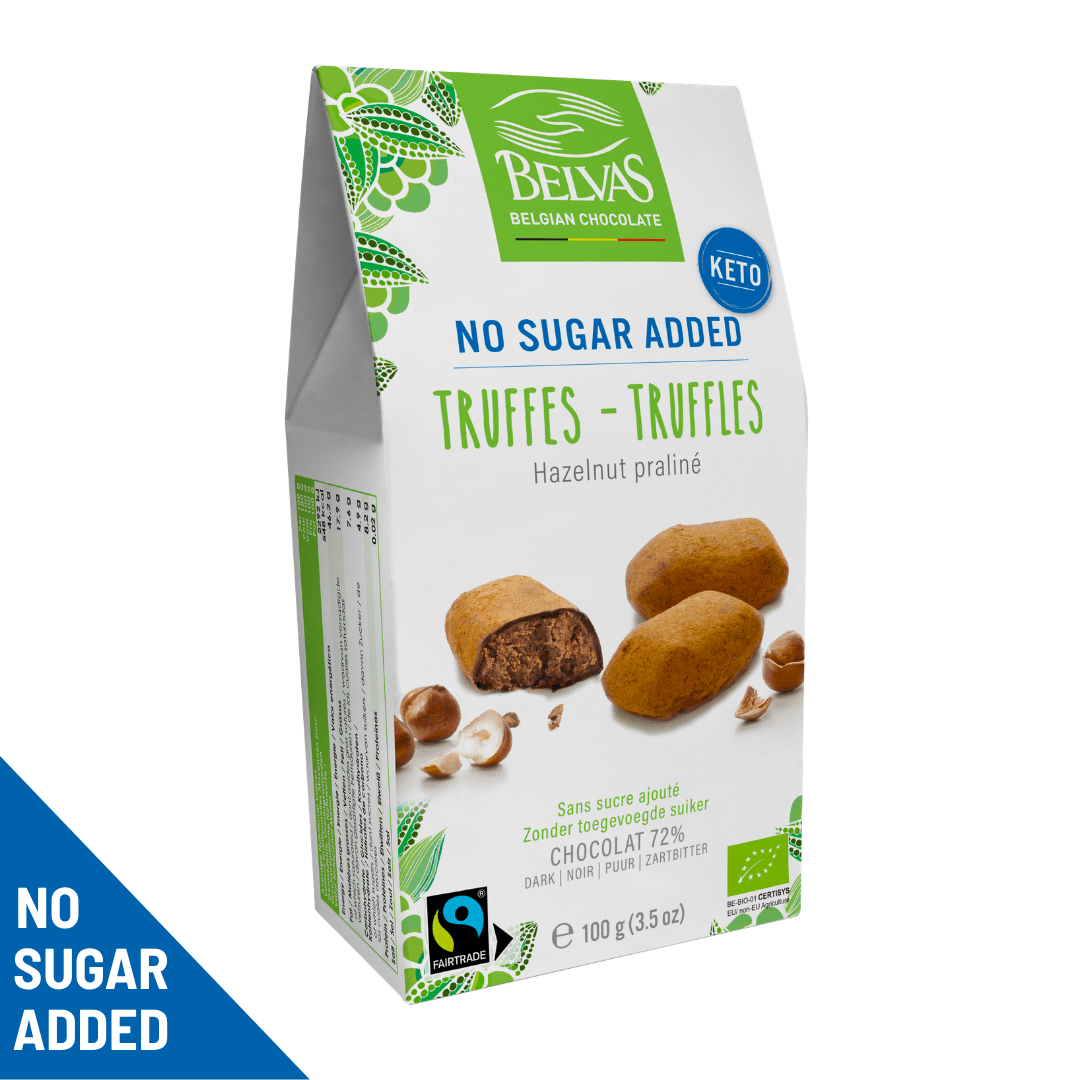 Praline truffles with no added sugar - with inulin (100g)